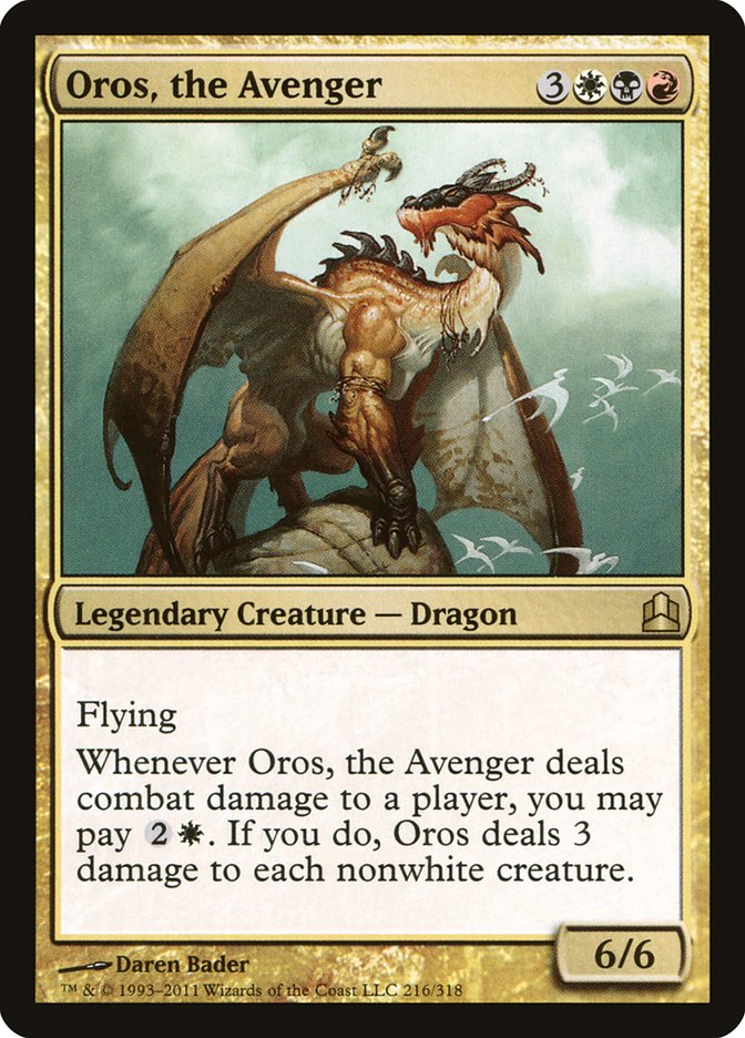 Oros, the Avenger [Commander 2011] | L.A. Mood Comics and Games