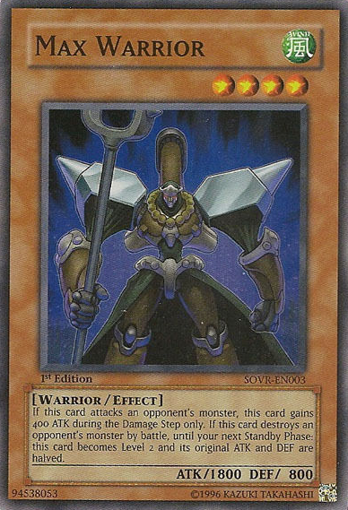 Max Warrior [SOVR-EN003] Super Rare | L.A. Mood Comics and Games