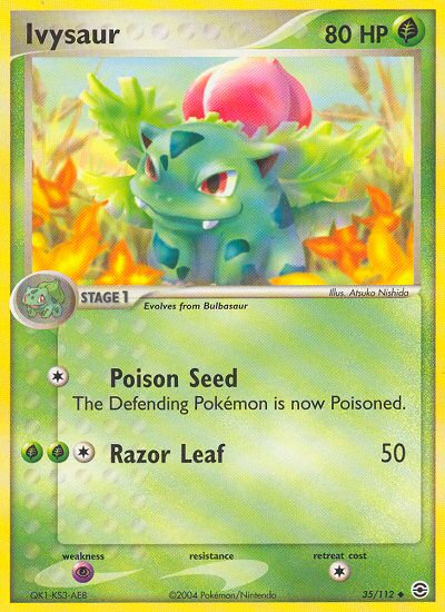 Ivysaur (35/112) [EX: FireRed & LeafGreen] | L.A. Mood Comics and Games