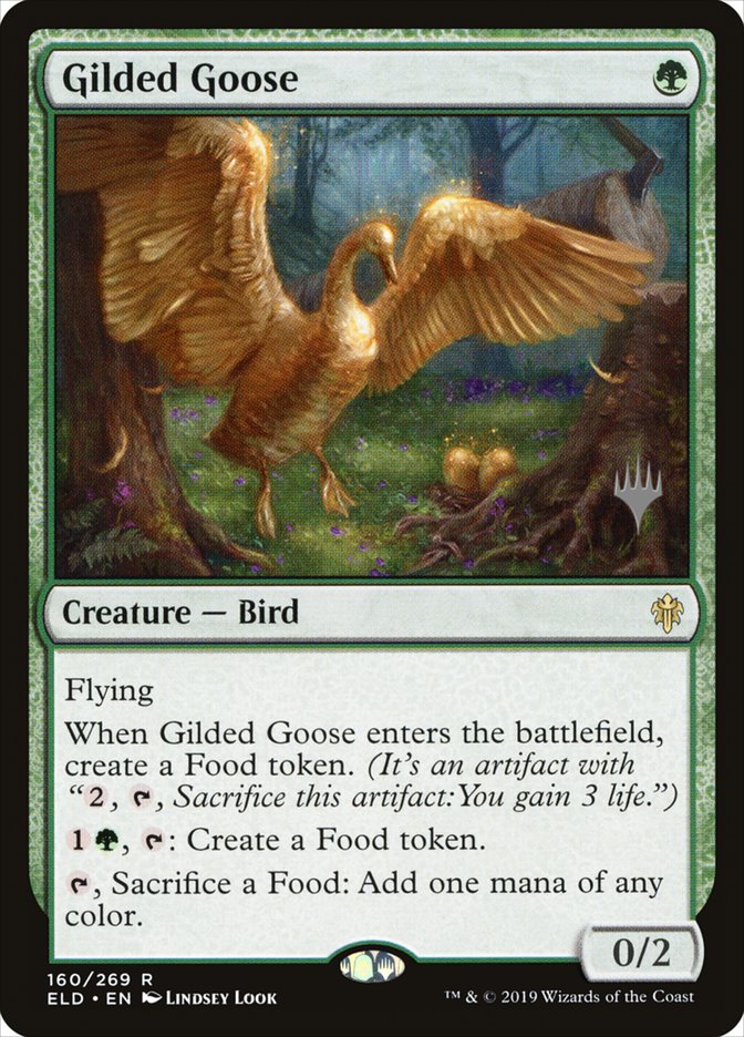 Gilded Goose (Promo Pack) [Throne of Eldraine Promos] | L.A. Mood Comics and Games