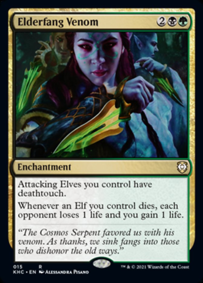 Elderfang Venom [Kaldheim Commander] | L.A. Mood Comics and Games