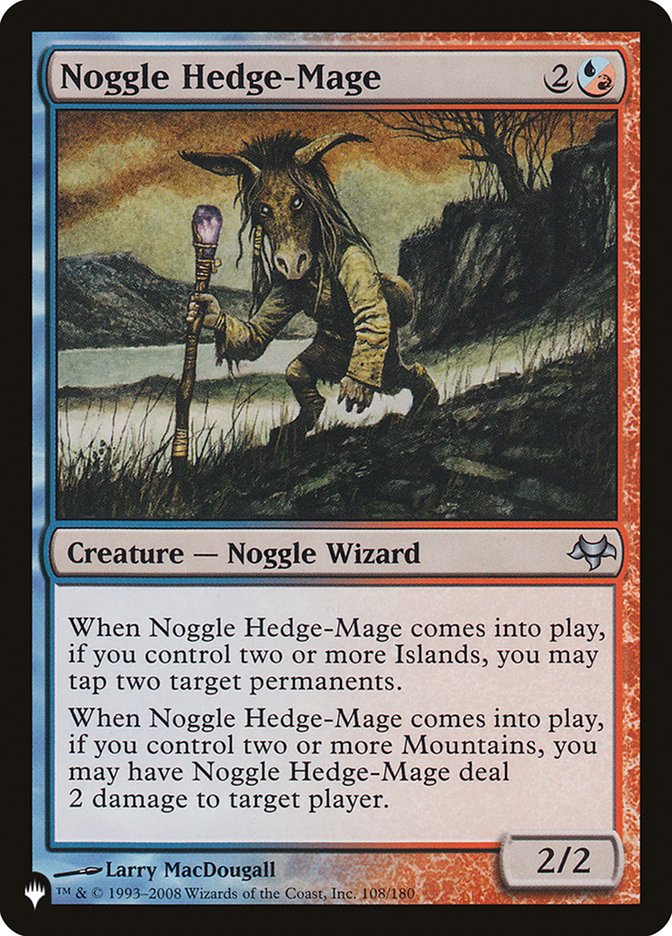 Noggle Hedge-Mage [The List] | L.A. Mood Comics and Games