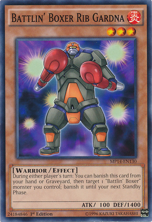 Battlin' Boxer Rib Gardna [MP14-EN130] Common | L.A. Mood Comics and Games