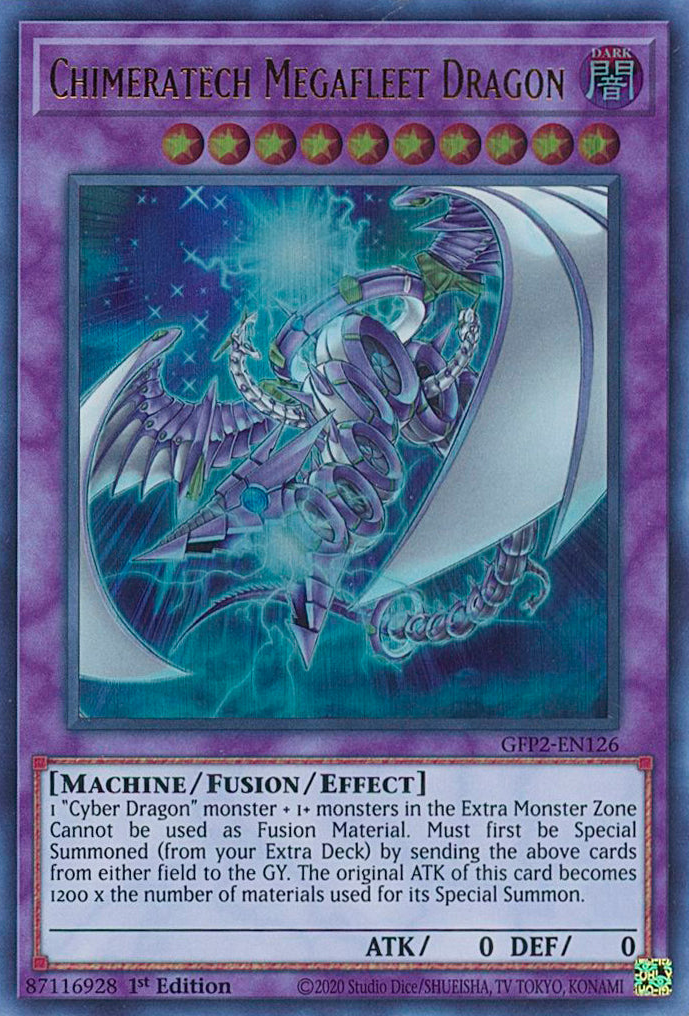 Chimeratech Megafleet Dragon [GFP2-EN126] Ultra Rare | L.A. Mood Comics and Games