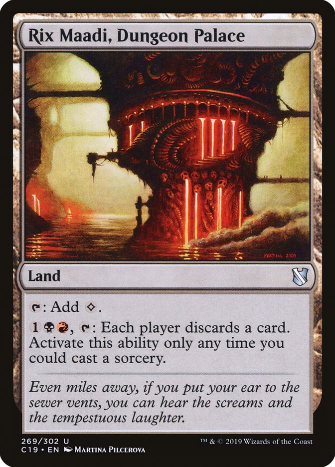 Rix Maadi, Dungeon Palace [Commander 2019] | L.A. Mood Comics and Games