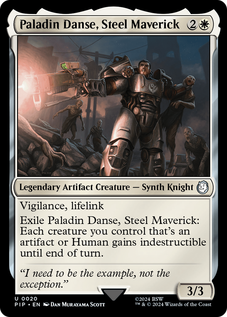 Paladin Danse, Steel Maverick [Fallout] | L.A. Mood Comics and Games