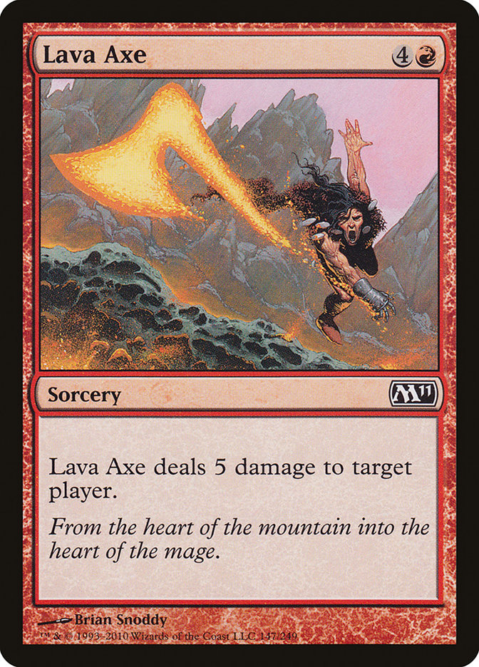 Lava Axe [Magic 2011] | L.A. Mood Comics and Games