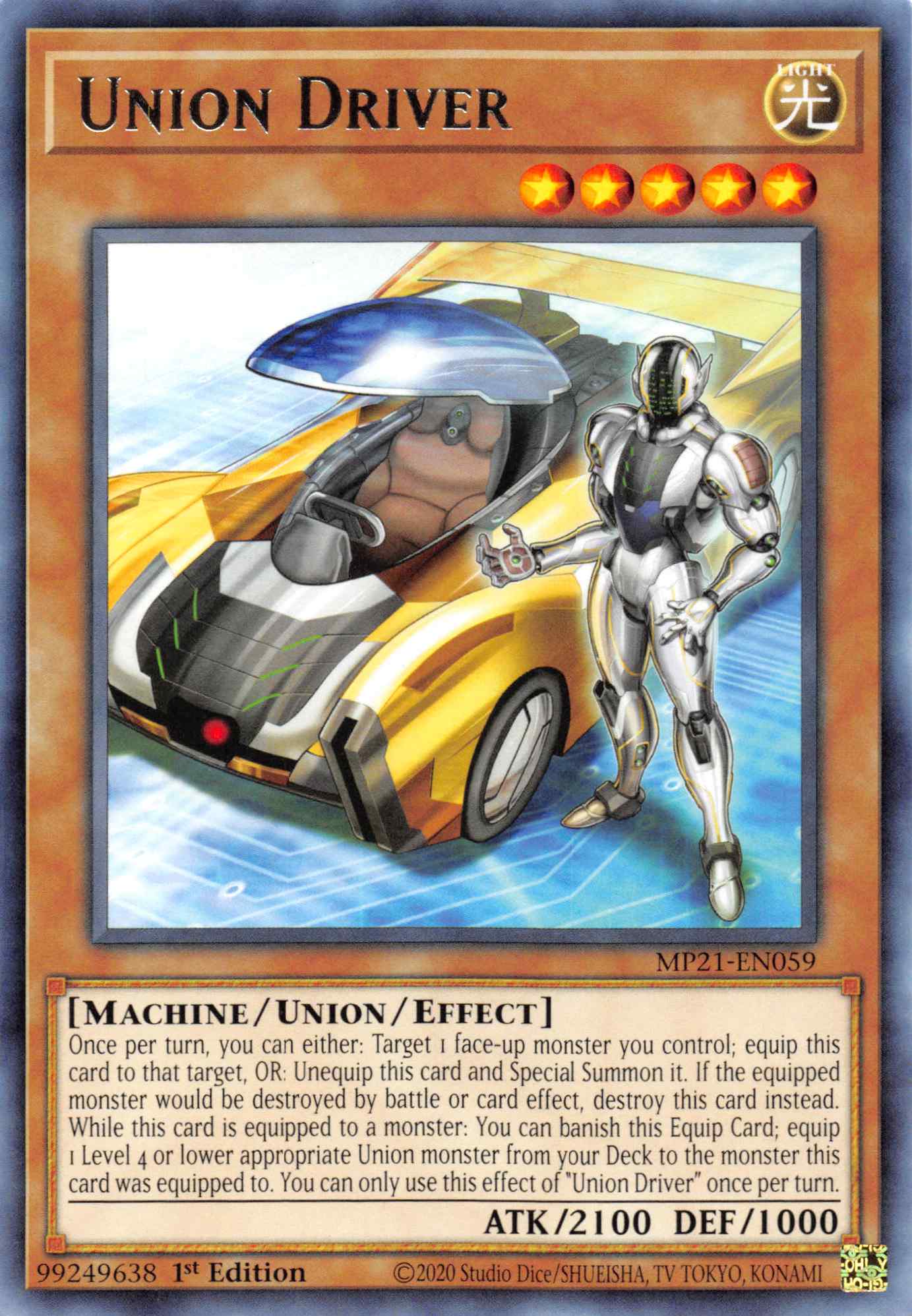 Union Driver [MP21-EN059] Rare | L.A. Mood Comics and Games