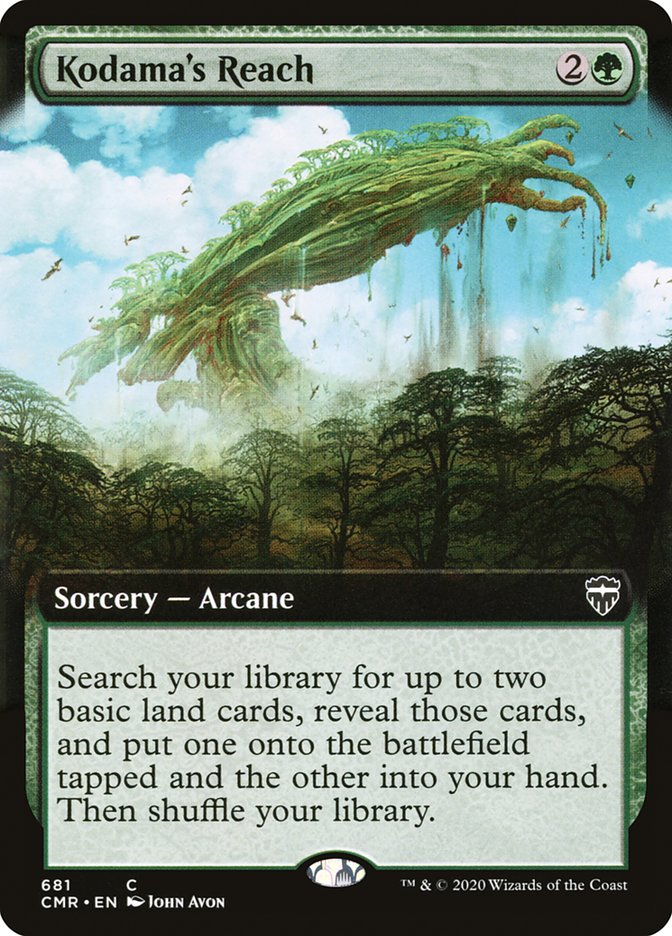 Kodama's Reach (Extended Art) [Commander Legends] | L.A. Mood Comics and Games