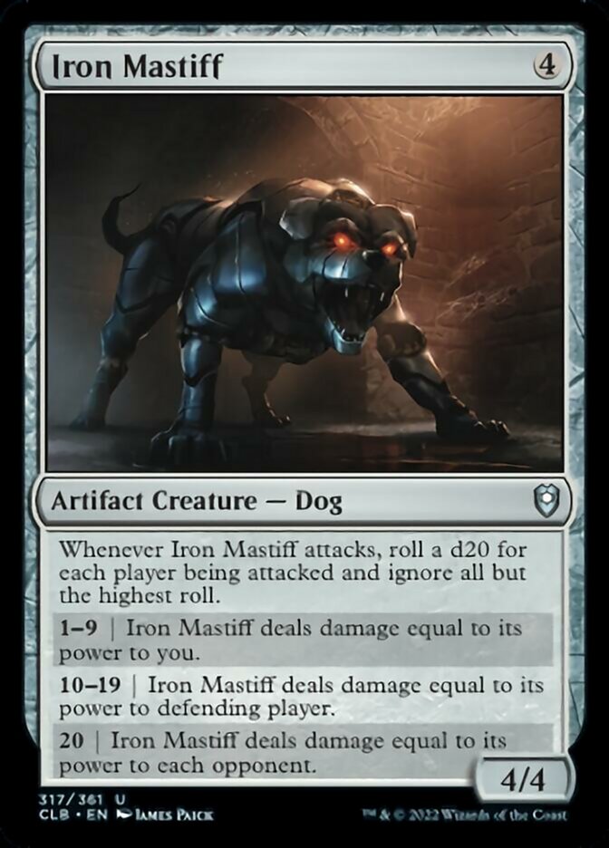 Iron Mastiff [Commander Legends: Battle for Baldur's Gate] | L.A. Mood Comics and Games