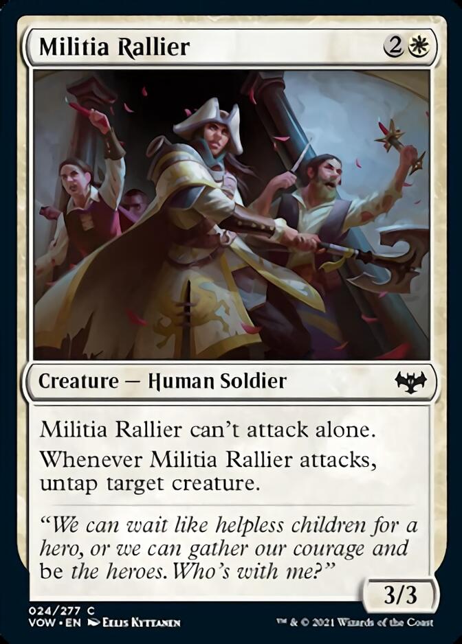 Militia Rallier [Innistrad: Crimson Vow] | L.A. Mood Comics and Games