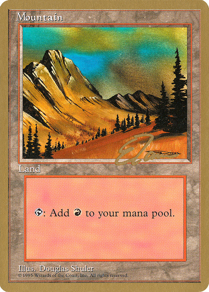 Mountain (et375) (Eric Tam) [Pro Tour Collector Set] | L.A. Mood Comics and Games