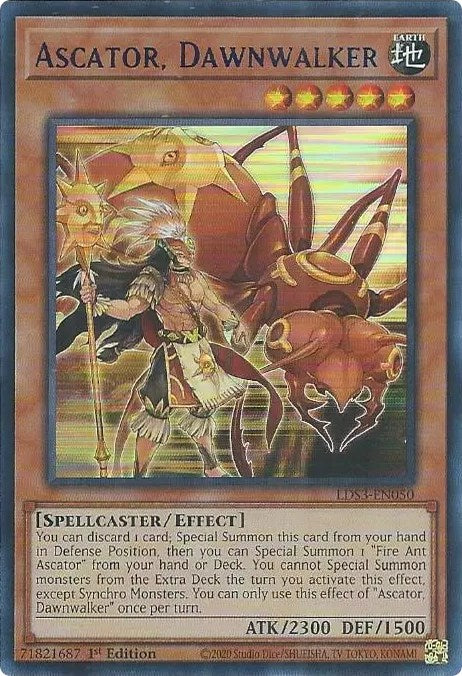 Ascator, Dawnwalker (Blue) [LDS3-EN050] Ultra Rare | L.A. Mood Comics and Games