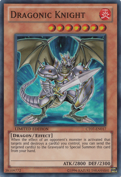 Dragonic Knight [CT07-EN017] Super Rare | L.A. Mood Comics and Games