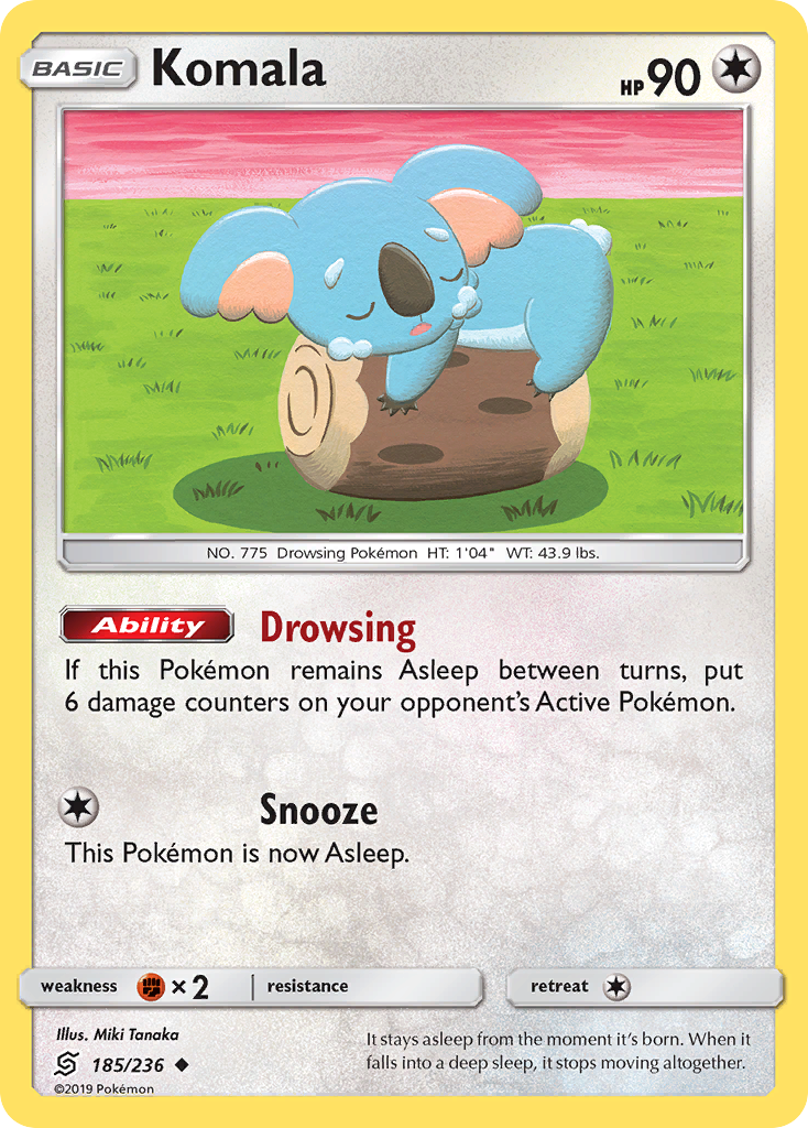 Komala (185/236) [Sun & Moon: Unified Minds] | L.A. Mood Comics and Games