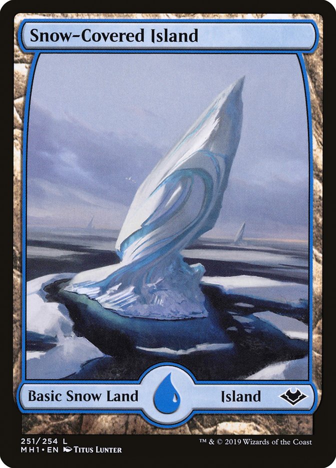 Snow-Covered Island [Modern Horizons] | L.A. Mood Comics and Games