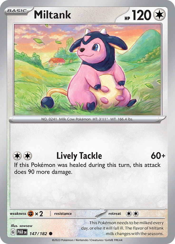 Miltank (147/182) [Scarlet & Violet: Paradox Rift] | L.A. Mood Comics and Games