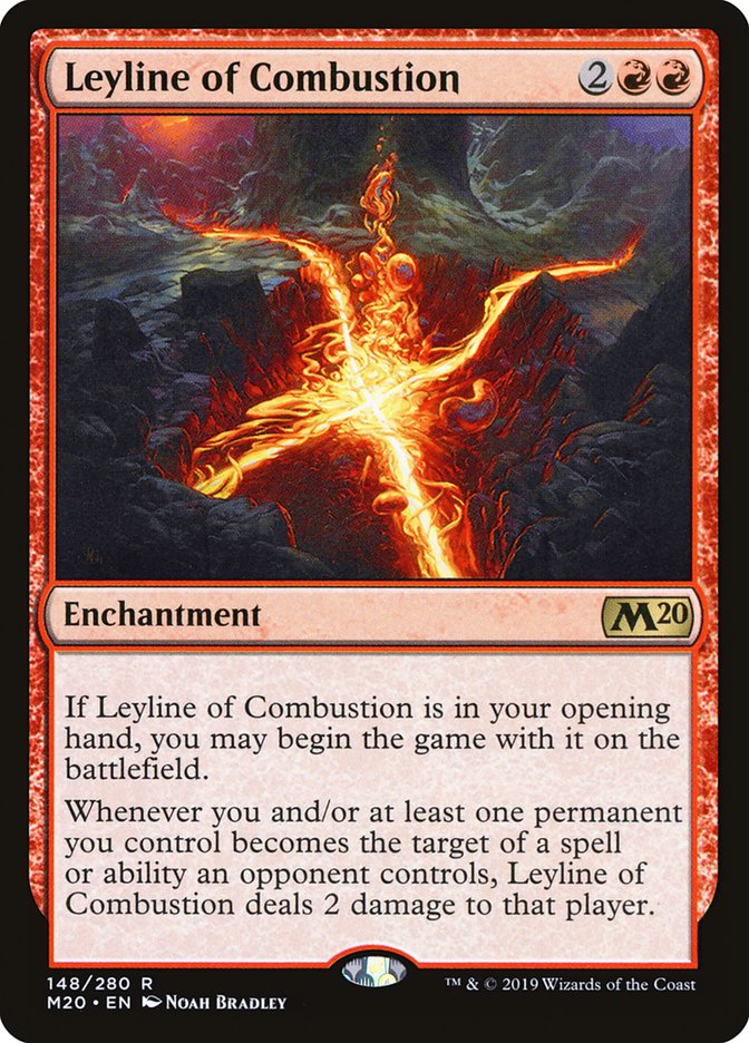 Leyline of Combustion [Core Set 2020] | L.A. Mood Comics and Games