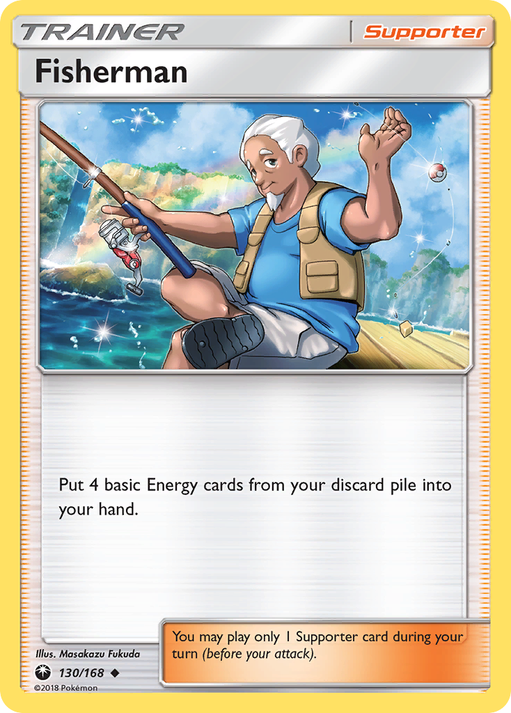 Fisherman (130/168) [Sun & Moon: Celestial Storm] | L.A. Mood Comics and Games