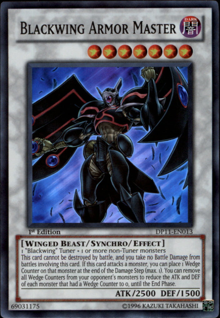 Blackwing Armor Master [DP11-EN013] Super Rare | L.A. Mood Comics and Games