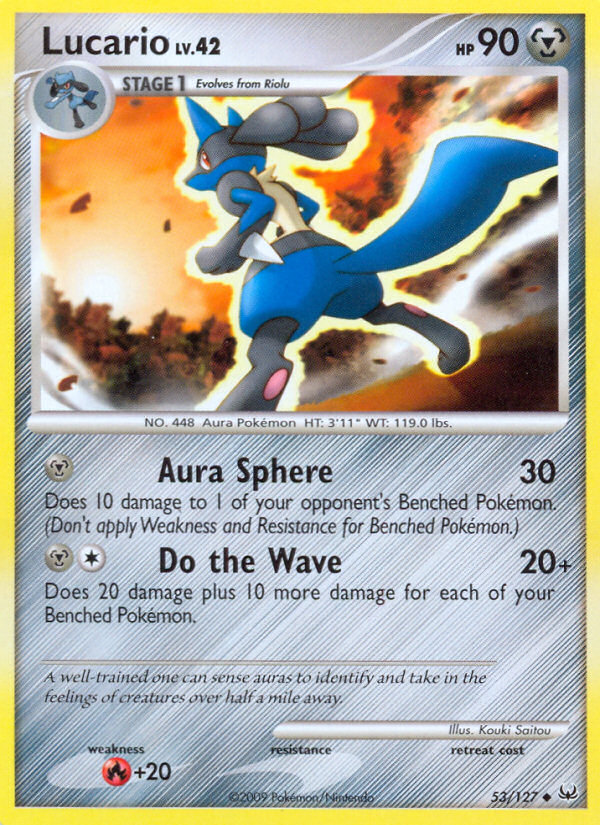 Lucario (53/127) [Platinum: Base Set] | L.A. Mood Comics and Games