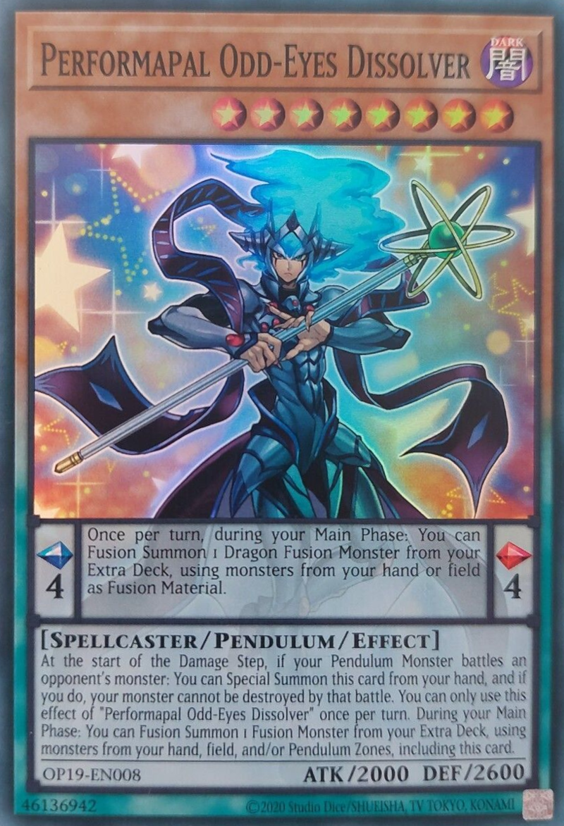 Performapal Odd-Eyes Dissolver [OP19-EN008] Super Rare | L.A. Mood Comics and Games