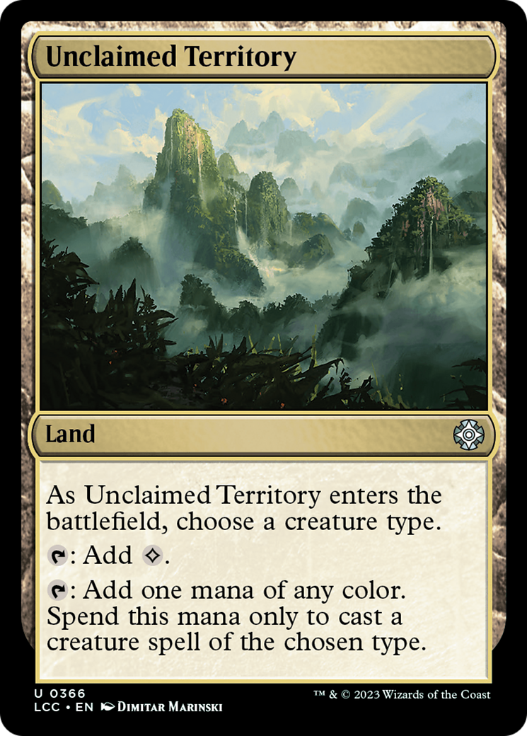 Unclaimed Territory [The Lost Caverns of Ixalan Commander] | L.A. Mood Comics and Games