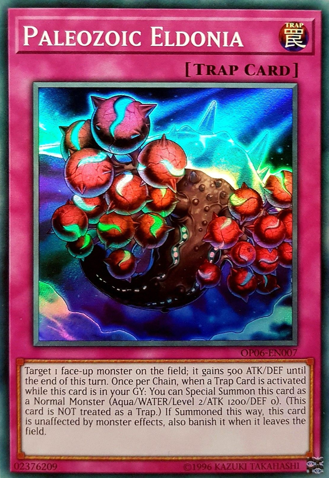 Paleozoic Eldonia [OP06-EN007] Super Rare | L.A. Mood Comics and Games