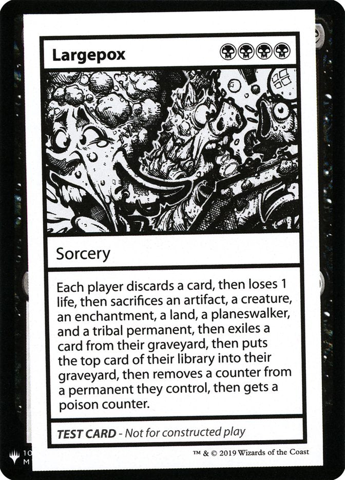 Largepox [Mystery Booster Playtest Cards] | L.A. Mood Comics and Games