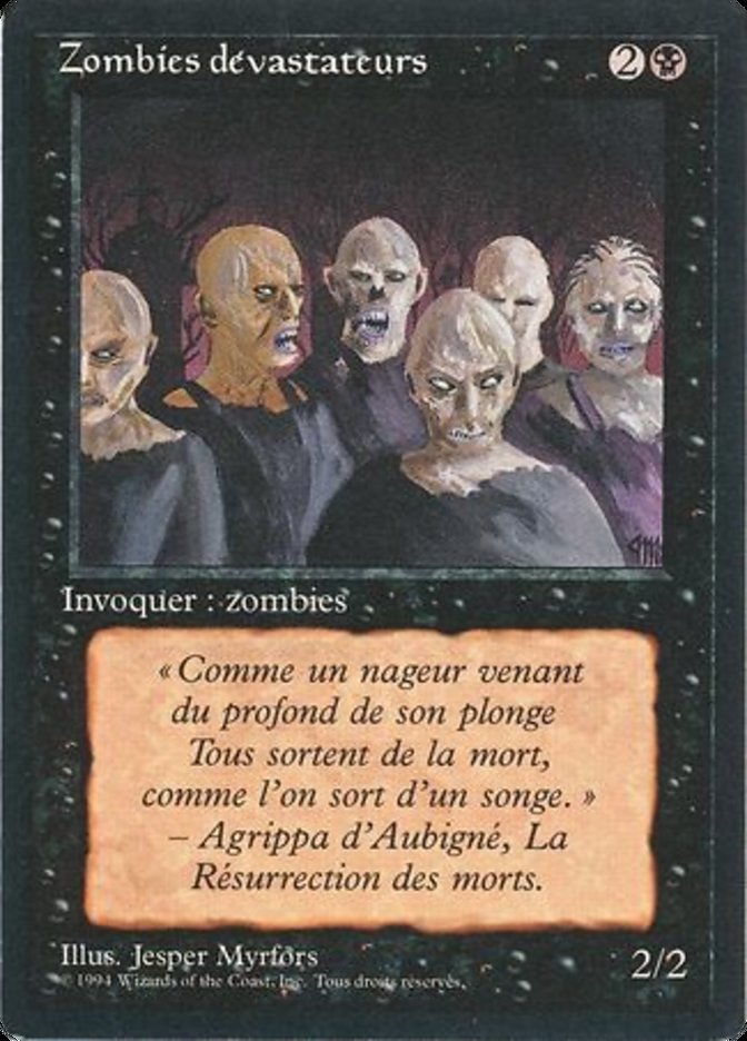 Scathe Zombies [Foreign Black Border] | L.A. Mood Comics and Games