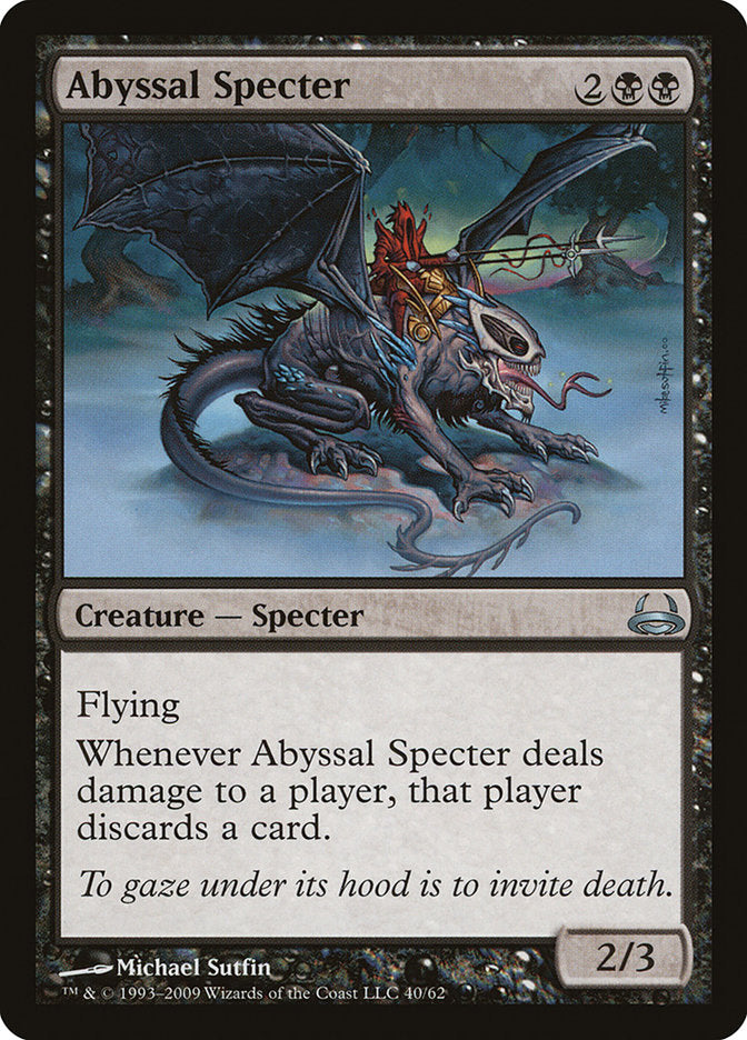 Abyssal Specter [Duel Decks: Divine vs. Demonic] | L.A. Mood Comics and Games