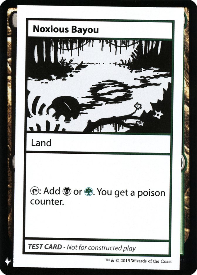 Noxious Bayou [Mystery Booster Playtest Cards] | L.A. Mood Comics and Games