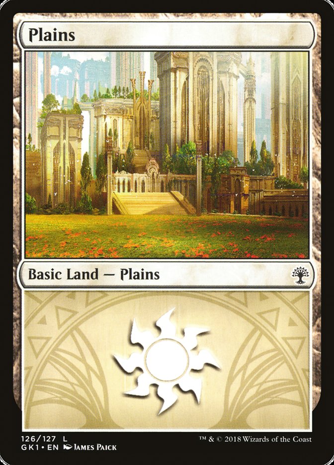 Plains (126) [Guilds of Ravnica Guild Kit] | L.A. Mood Comics and Games