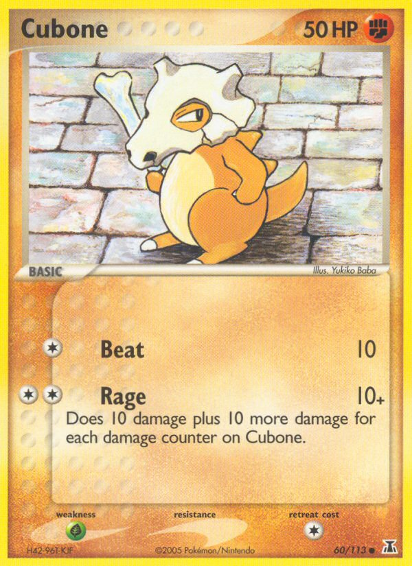 Cubone (60/113) [EX: Delta Species] | L.A. Mood Comics and Games