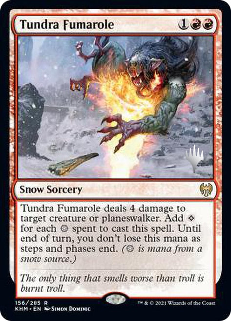 Tundra Fumarole (Promo Pack) [Kaldheim Promos] | L.A. Mood Comics and Games