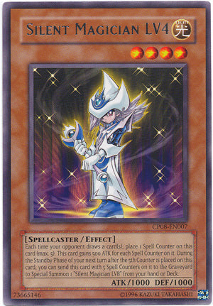 Silent Magician LV4 [CP08-EN007] Rare | L.A. Mood Comics and Games