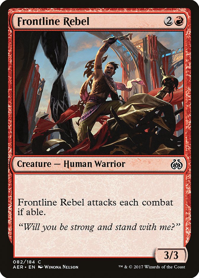 Frontline Rebel [Aether Revolt] | L.A. Mood Comics and Games