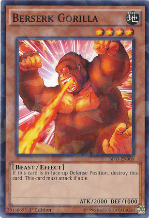 Berserk Gorilla [BP03-EN008] Shatterfoil Rare | L.A. Mood Comics and Games