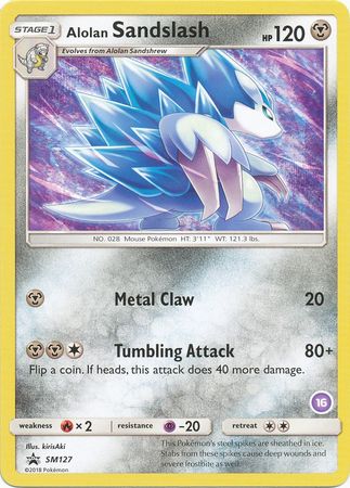 Alolan Sandslash (SM127) (Deck Exclusive #16) [Sun & Moon: Trainer Kit - Alolan Sandslash] | L.A. Mood Comics and Games