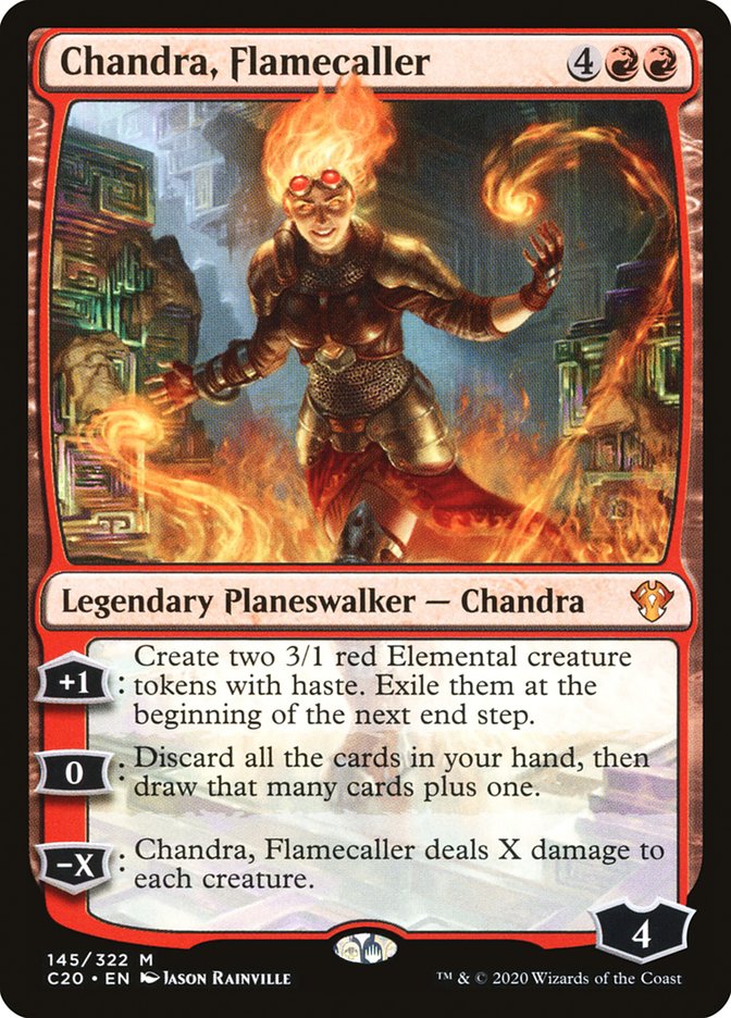 Chandra, Flamecaller [Commander 2020] | L.A. Mood Comics and Games