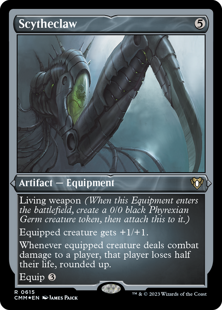 Scytheclaw (Foil Etched) [Commander Masters] | L.A. Mood Comics and Games