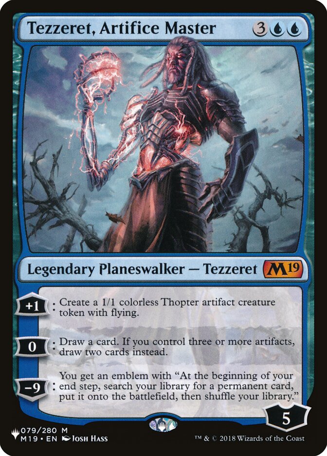 Tezzeret, Artifice Master [The List] | L.A. Mood Comics and Games