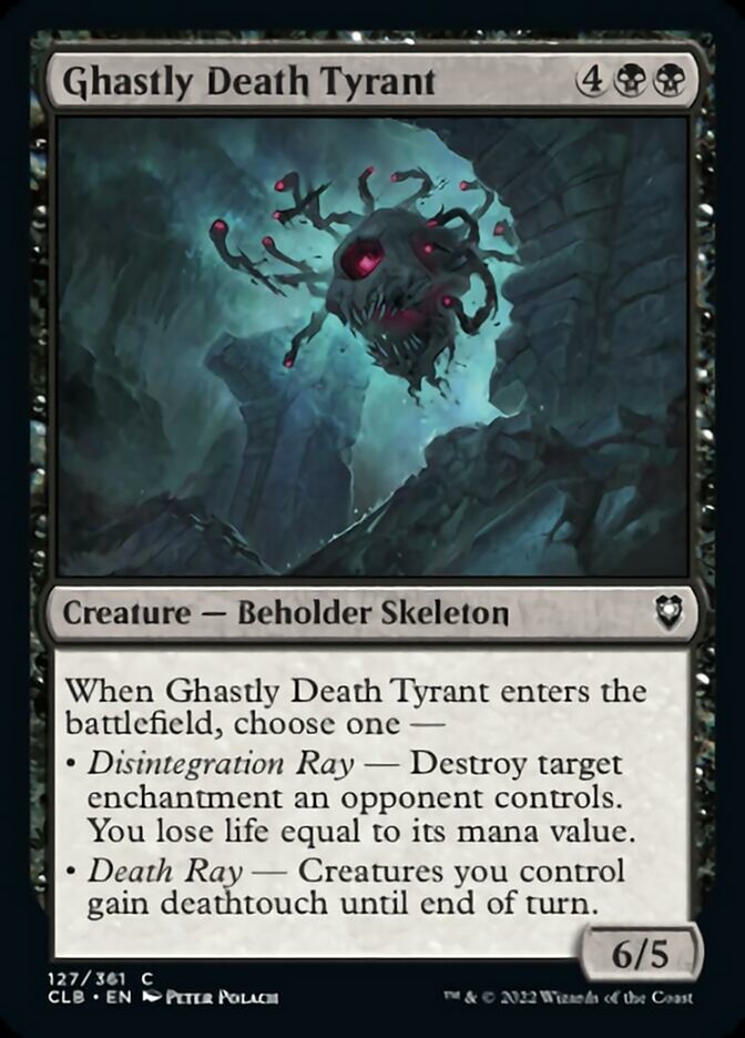 Ghastly Death Tyrant [Commander Legends: Battle for Baldur's Gate] | L.A. Mood Comics and Games