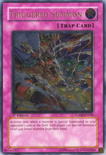 Triggered Summon [FOTB-EN046] Ultimate Rare | L.A. Mood Comics and Games