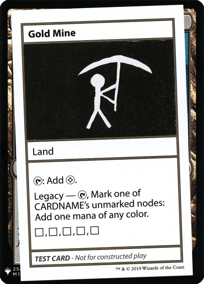 Gold Mine [Mystery Booster Playtest Cards] | L.A. Mood Comics and Games