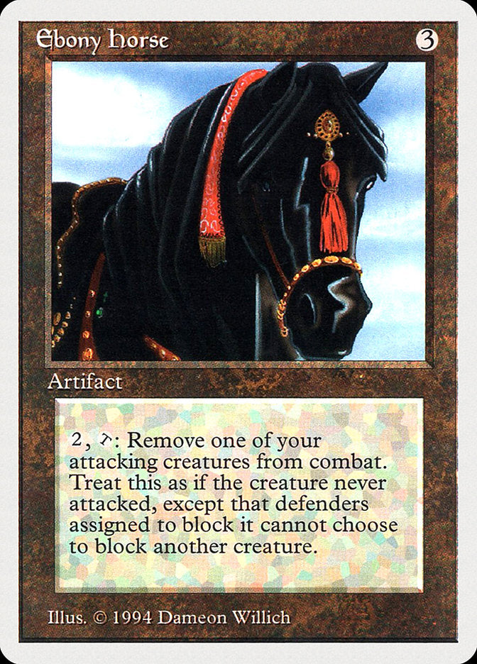 Ebony Horse [Summer Magic / Edgar] | L.A. Mood Comics and Games