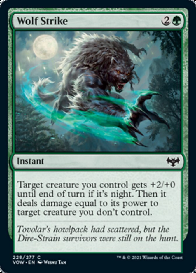Wolf Strike [Innistrad: Crimson Vow] | L.A. Mood Comics and Games