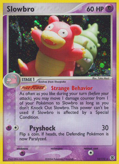 Slowbro (14/112) [EX: FireRed & LeafGreen] | L.A. Mood Comics and Games