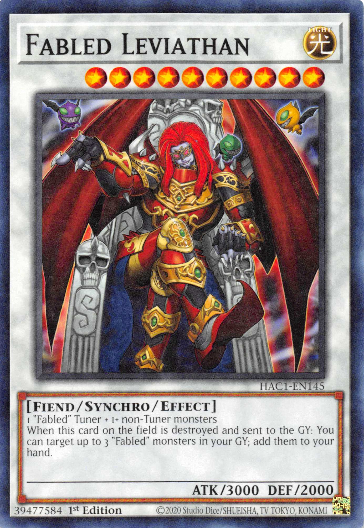 Fabled Leviathan [HAC1-EN145] Common | L.A. Mood Comics and Games