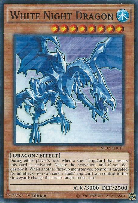 White Night Dragon [SR02-EN011] Common | L.A. Mood Comics and Games